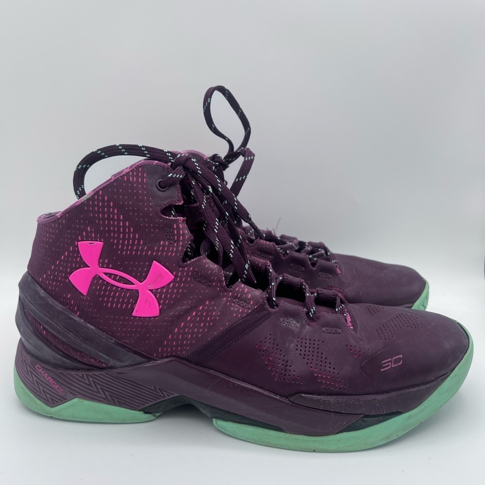 under‎ armour curry 2 BHM shoes - Mens 10.5(missing tag) Us - RARE!